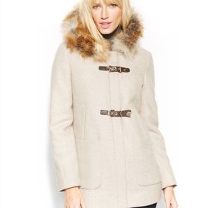 Calvin Klein Faux Fur Coat 